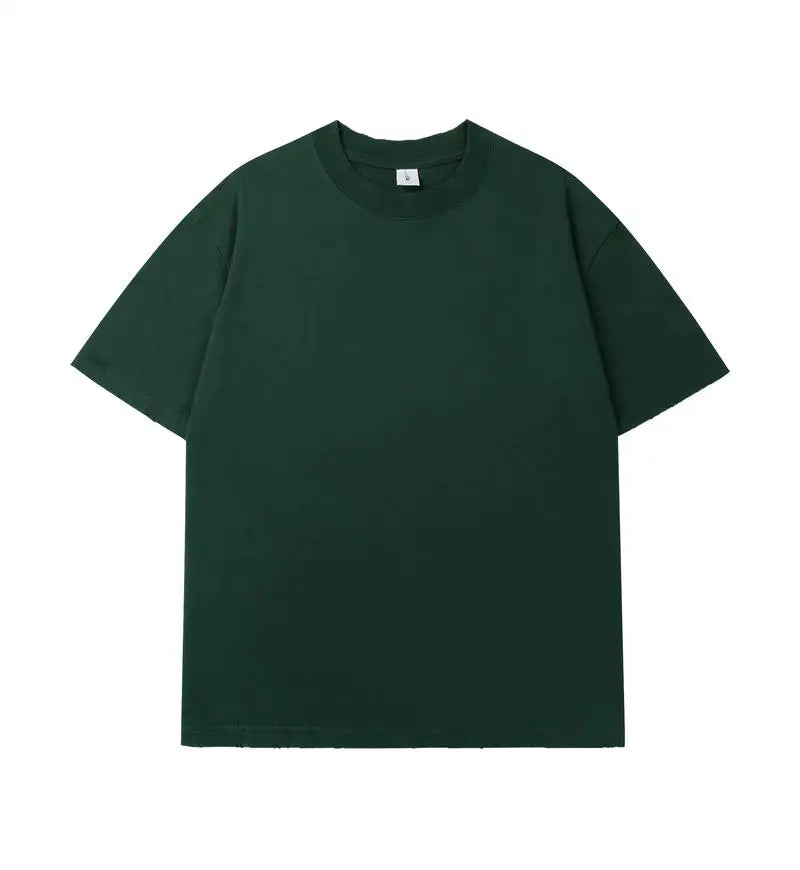 Unisex Zerrissenes T-Shirt im Vintage-Look für Hip Hop Streetwear