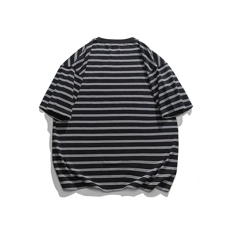 Herren T-Shirt aus Bambus-Mesh und Eisseide mit Rundhalsausschnitt – Kurzarm-Sommeroberteil
