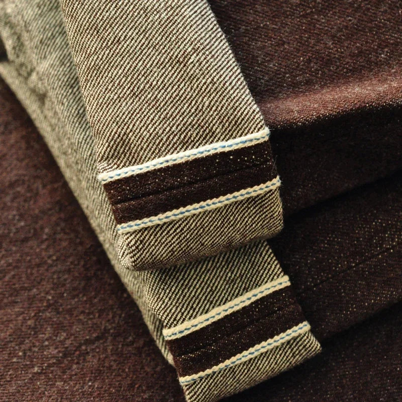 Herren Jeans aus Selvedge-Denim im Vintage-Stil mit Tapered Fit