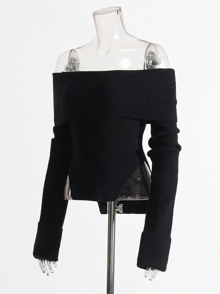 Eleganter Damenblazer mit Notch-Kragen, langen Ärmeln und Patchwork-Taschen – stilvoll und vielseitig.