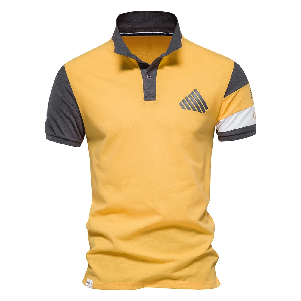 Herren Polo Shirt aus Baumwolle im lässigen Stil für den Sommer