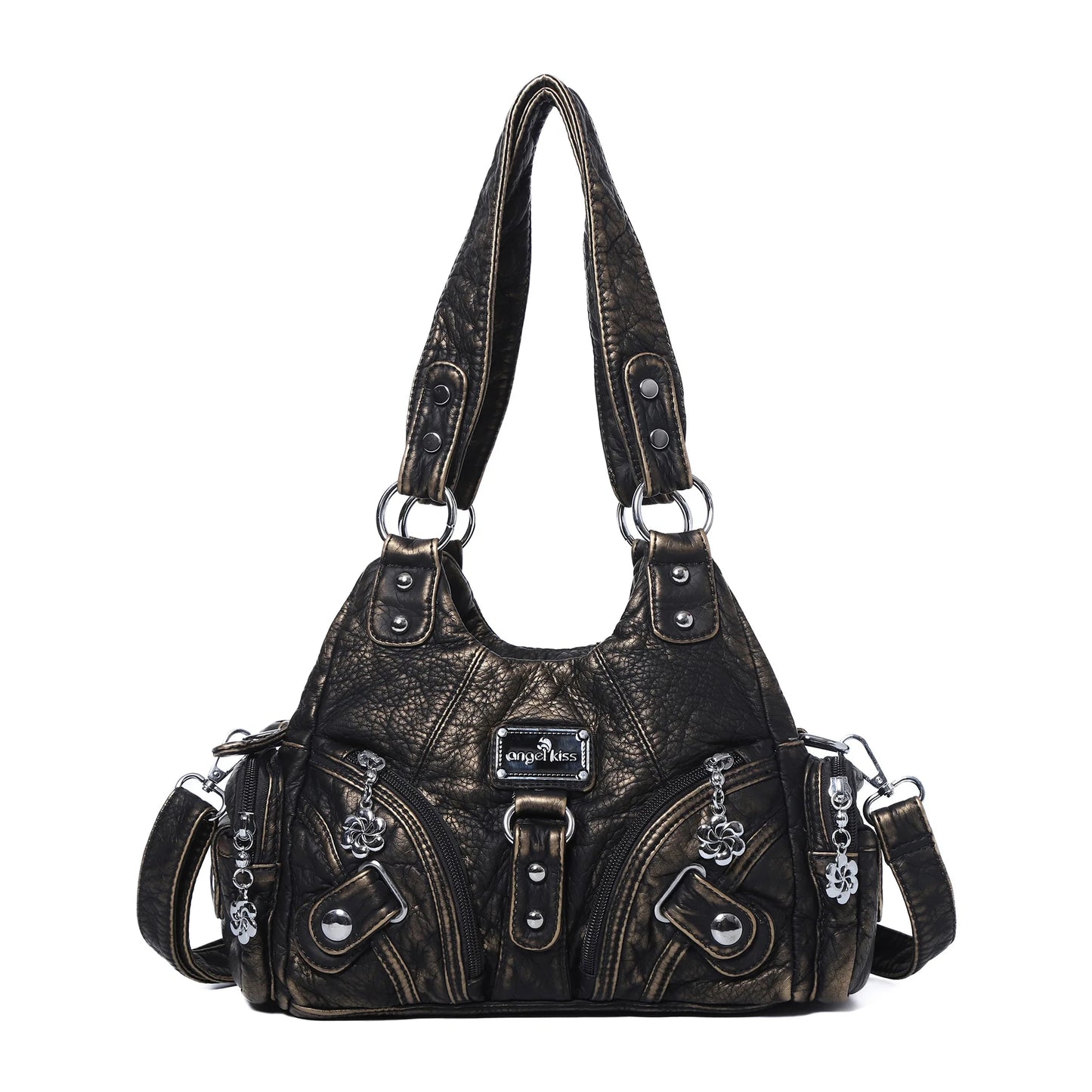 Damen-Handtasche Rosa Mit Reißverschluss Und Mehrfach-Innentaschen Für Alltag Und Freizeit