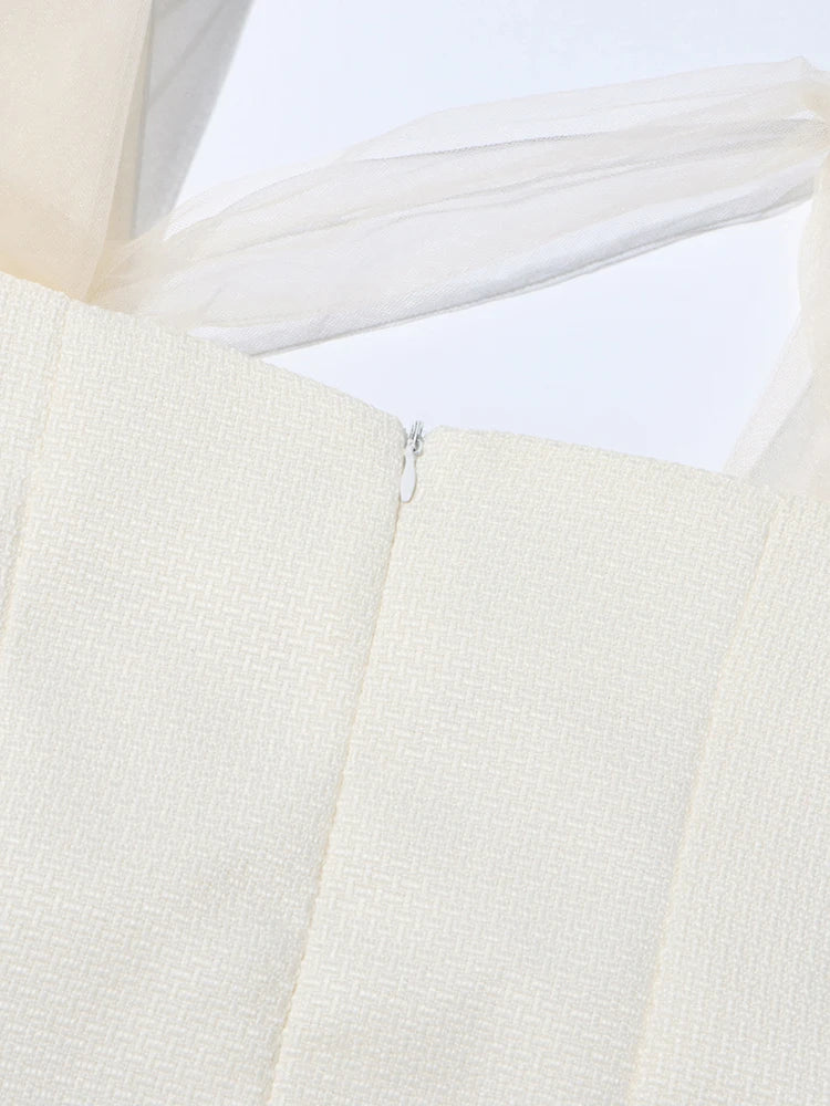 Eleganter Damen-Blazer mit Diamant-Patchwork, Notch-Kragen und langen Ärmeln – stilvoll und vielseitig.