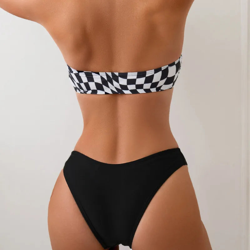 Verführerisches Damen-Bikini-Set mit brasilianischem Schnitt – ideal für Strand und Pool