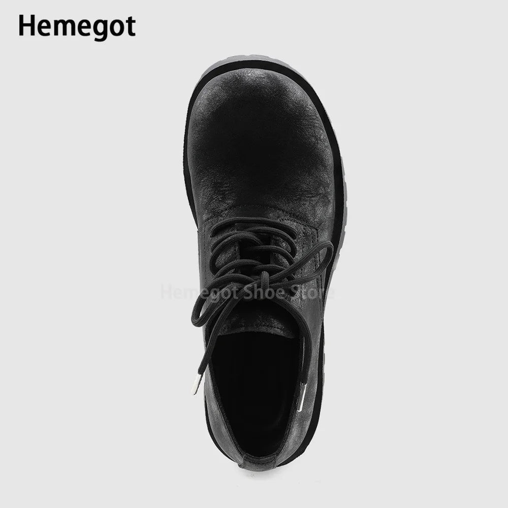 Schnürschuhe aus Echtleder für Herren – klassisch & bequem