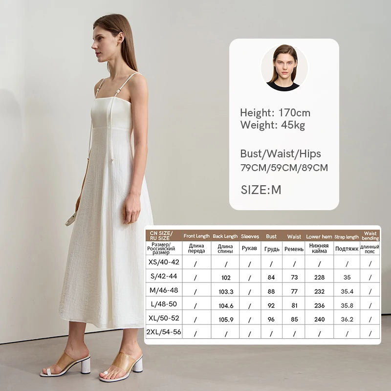 Elegantes Damen Cami Kleid In Leichter Form Für Sommer