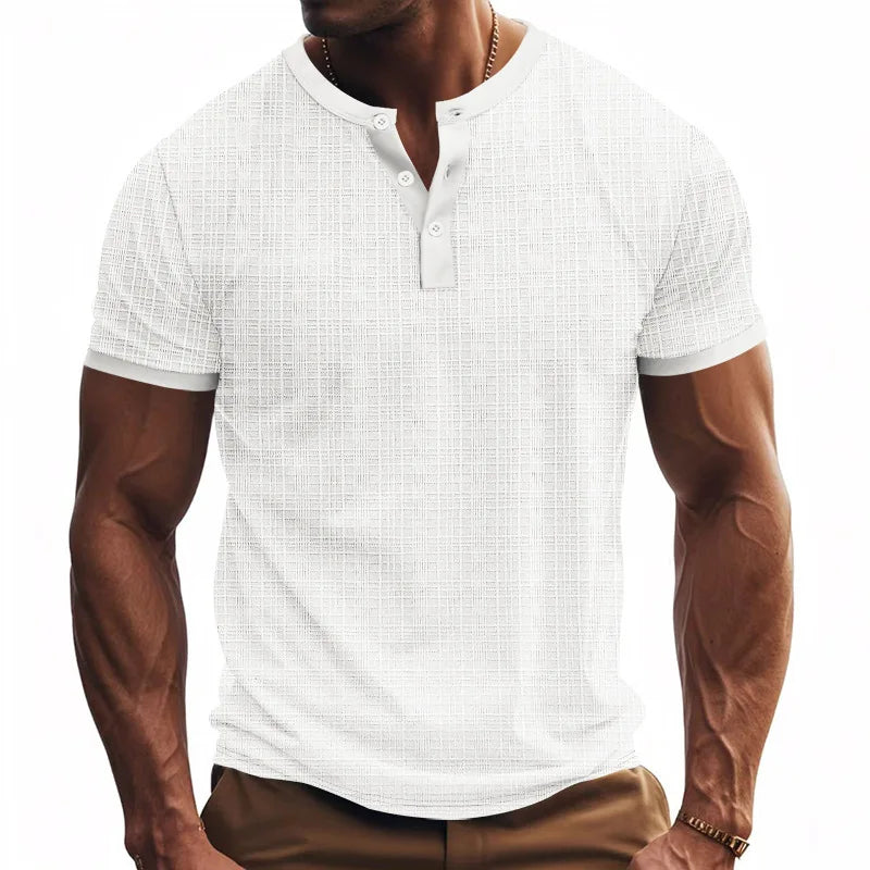 Leichtes, atmungsaktives Herren-Mesh-Shirt für Partys und Nachtclubs – europäischer und amerikanischer Stil