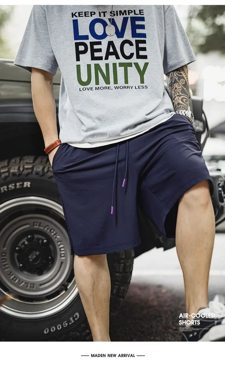 Herren Shorts im Sommer-Stil mit UPF 50+ und elastischem Bund
