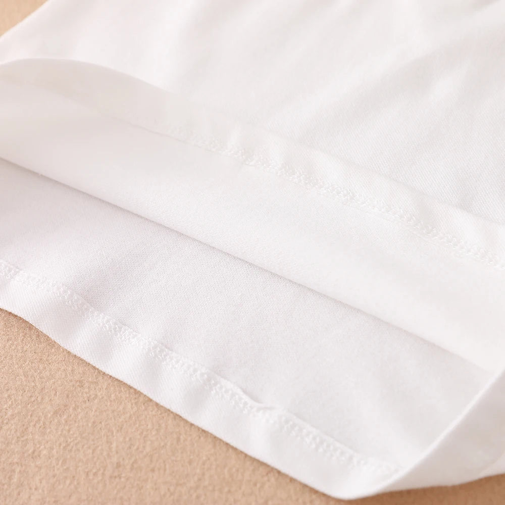 Mädchen-Shirt 2025, neues Kinder-Baby, niedliches Langarm-Top, junge Mädchen, Baumwolle, Stickerei-Shirt
