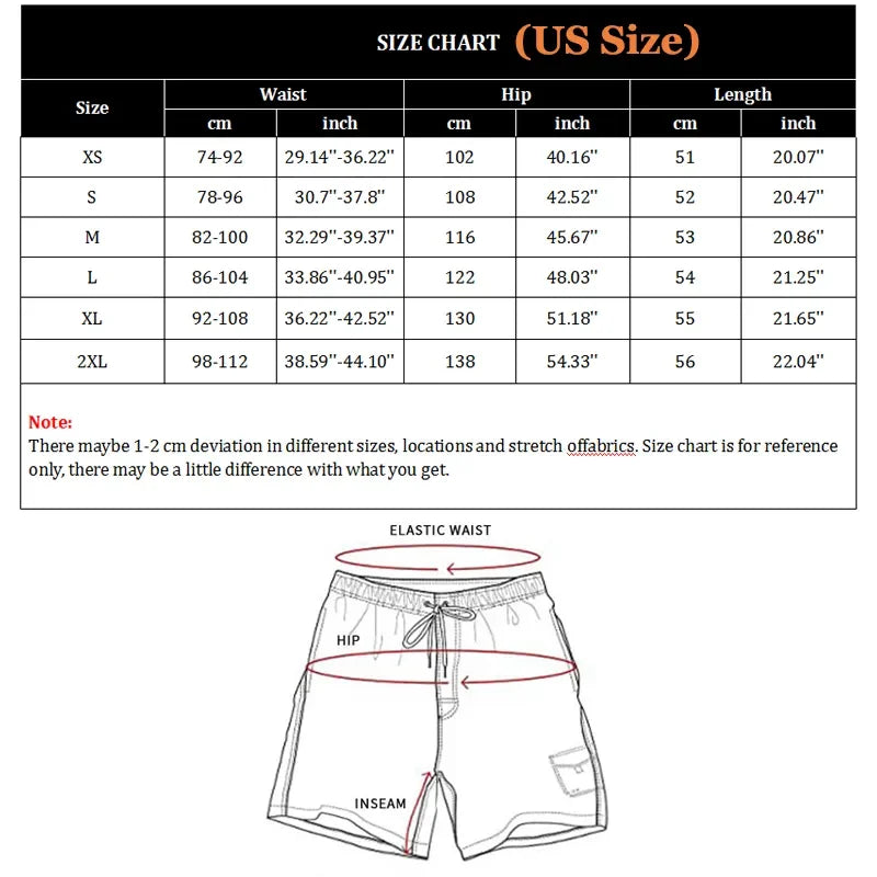 Herren-Badeshorts mit Reißverschlusstaschen und Mesh-Futter – schnelltrocknend für Strand und Sport