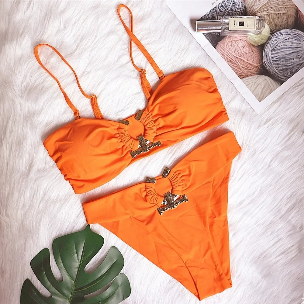 Sexy Bikini-Set mit Push-up-Effekt – Perfekt für Strand und Pool