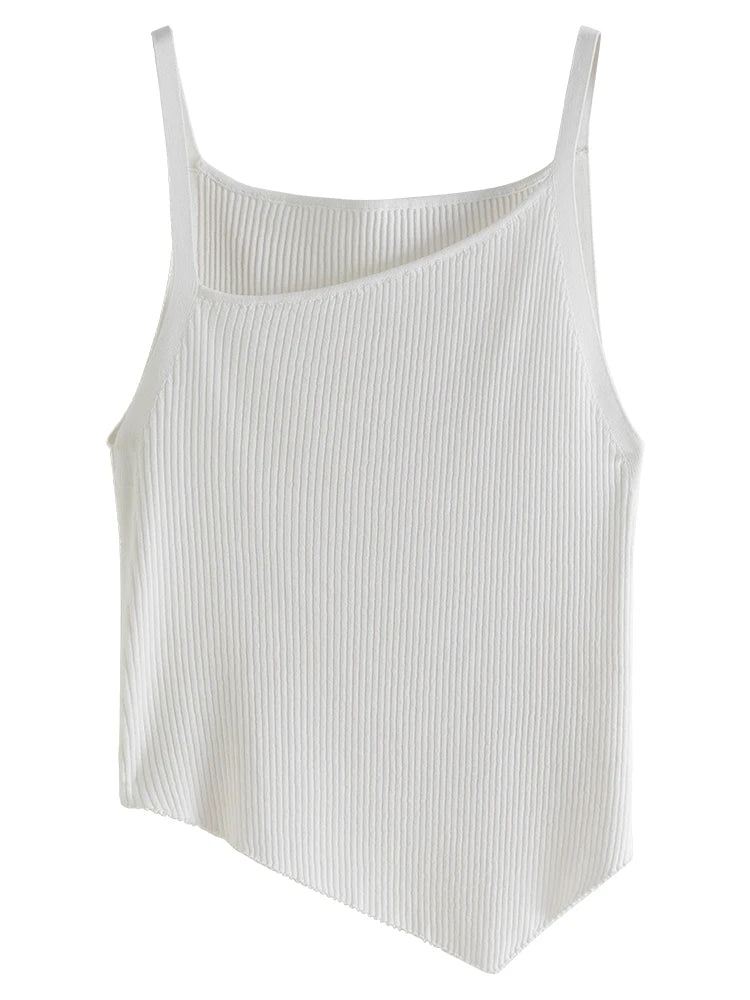 Zweifarbiges, vielseitiges Damen-Sommer-Shirt mit Puffärmeln und erfrischendem Design