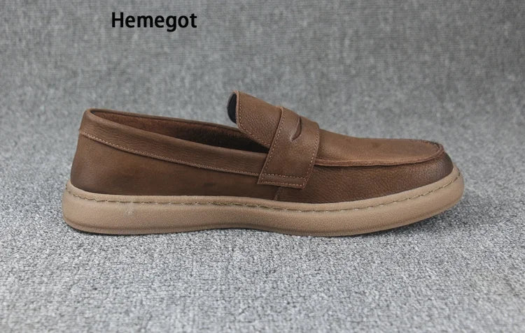 Elegante Herren-Loafer mit dicker Sohle – stilvoll & komfortabel