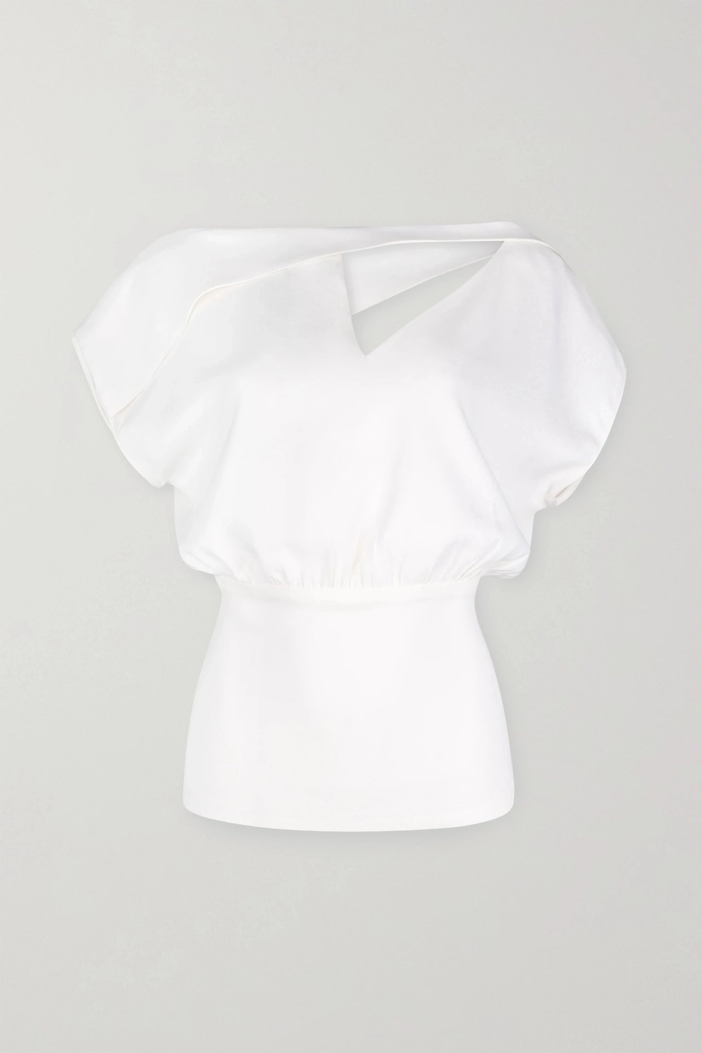 Colorblock-Blazer mit Spitzenbesatz und V-Ausschnitt – figurbetont und langärmelig für Damen