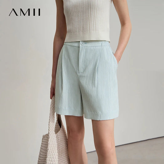 Damen Blazer Shorts aus leichtem Material für den Sommer 2025 mit Taschen