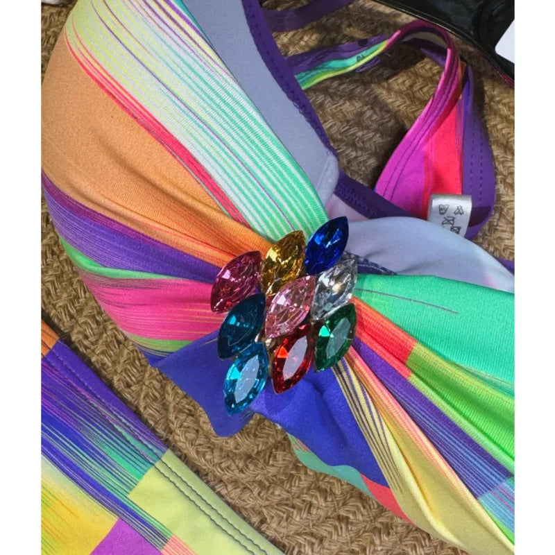 Sexy Bikini-Set für Damen mit Push-up-Effekt – ideal für Strand und Pool