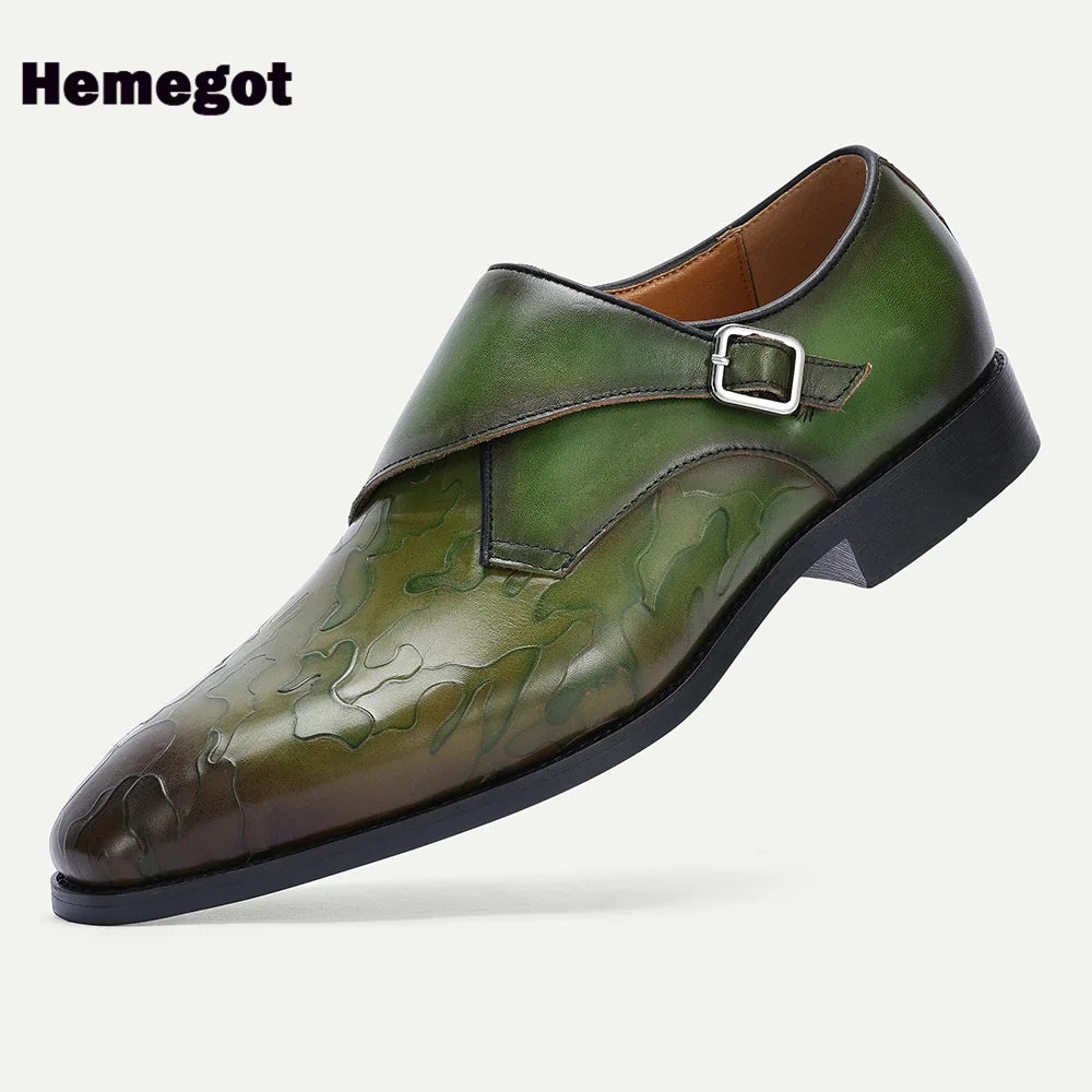 Luxury Leather Shoes Men's Handmade Wedding 38~46 Designer British Dress Flats Formal Business Driving Casual Shoes Men Loafers