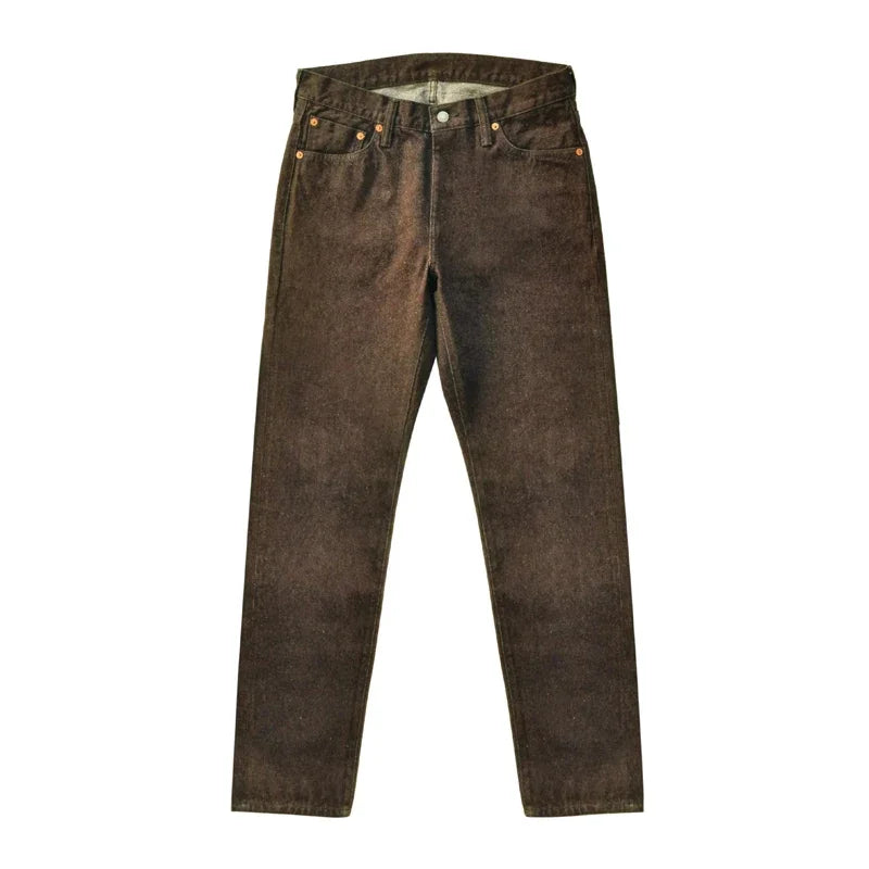 Herren Jeans aus Selvedge-Denim im Vintage-Stil mit Tapered Fit