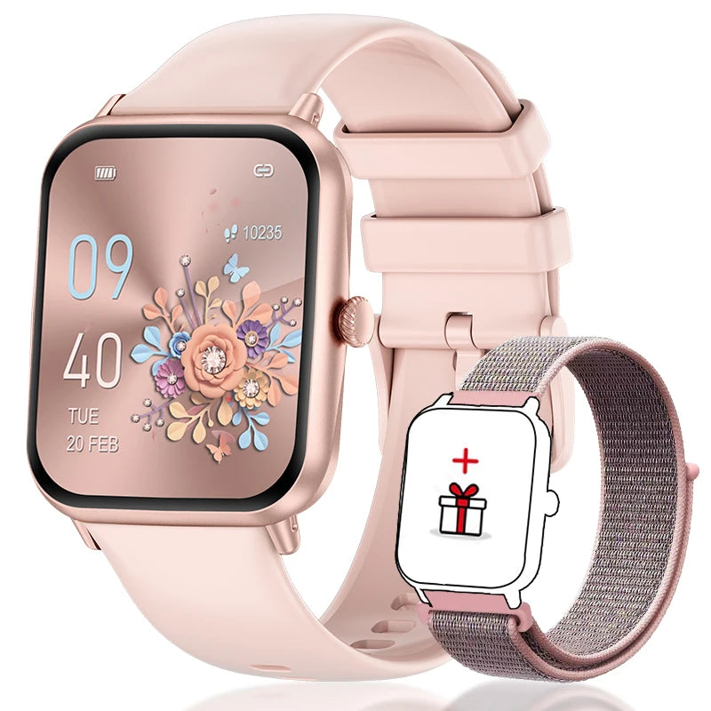 LIGE Bluetooth Anruf SOS Smart Uhr männer Sport Fitness Herz Rate Monitor IP68 Wasserdicht Neue Smartwatch Für Android IOS 2025
