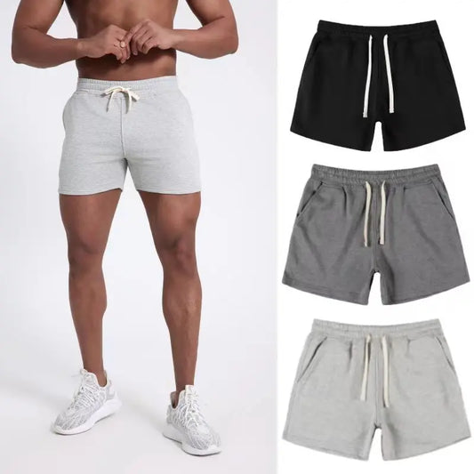 Lässige Herren-Arbeitsshorts mit mehreren Taschen und mittlerer Länge – ideal für den Sommer.