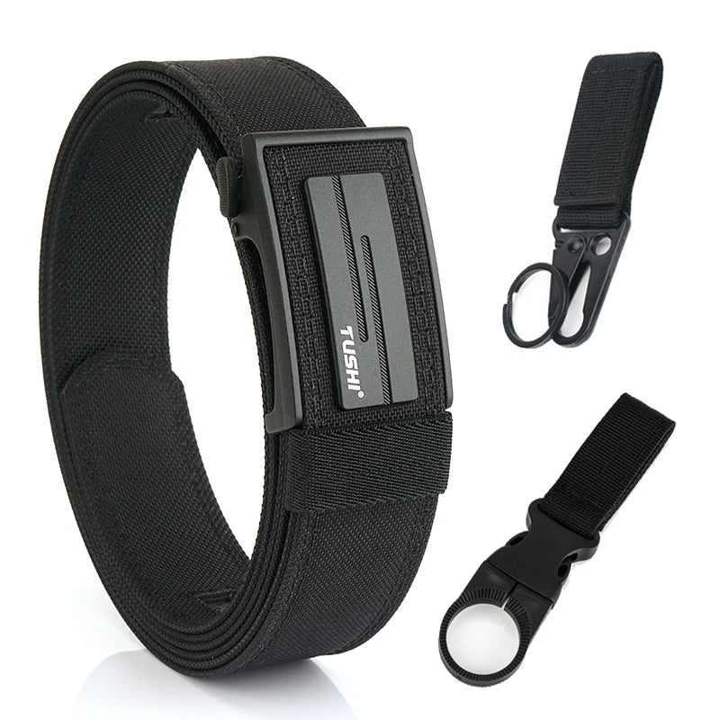 VATLY Dicker Tactical Gürtel Herren Nylon Militär Pistolen-Gürtel Arbeit