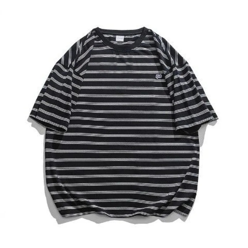 Herren T-Shirt aus Bambus-Mesh und Eisseide mit Rundhalsausschnitt – Kurzarm-Sommeroberteil