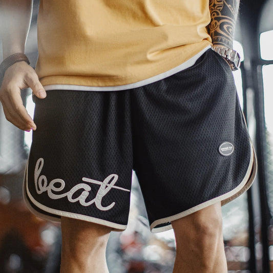 Herren Shorts aus atmungsaktivem Mesh mit elastischer Taille für den Sommer