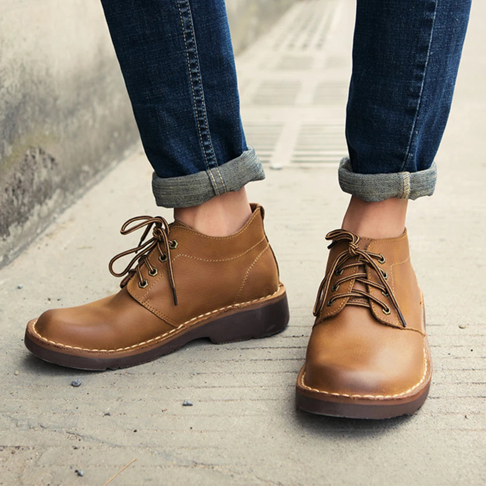 Stilvolle Herren-Schuhe aus Leder – klassisches Design & hoher Tragekomfort