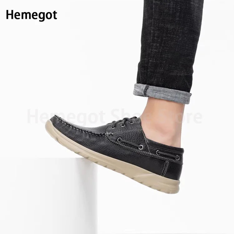 Schnürschuhe aus Echtleder für Herren – klassisch & bequem