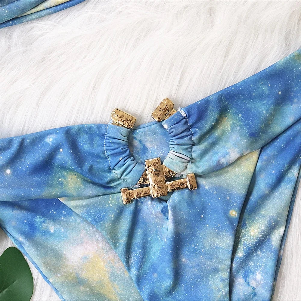 Sexy Bikini-Set mit Push-up-Effekt – Perfekt für Strand und Pool