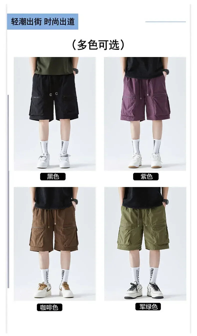 Herren-Laufshorts mit Handytasche und Reißverschlusstasche – ideal für Marathon und Sport.
