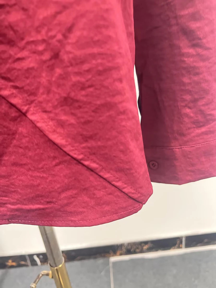 Elegante Damenjacke mit Reverskragen und langen Ärmeln – Patchwork-Design und Taschen für einen luxuriösen Look