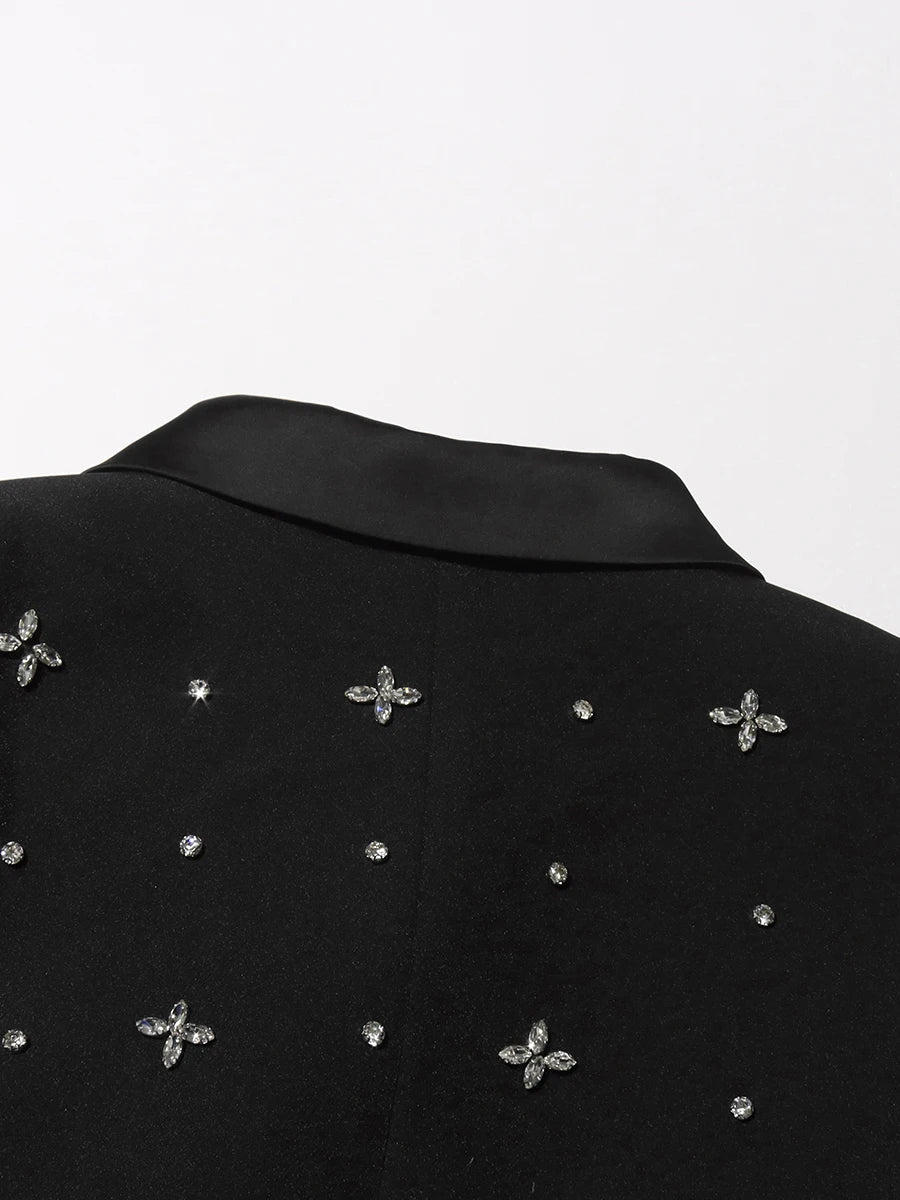 Ärmelloses, trägerloses Damen-Tunikakleid mit Patchwork-Falten im minimalistischen Design – modisch und elegant