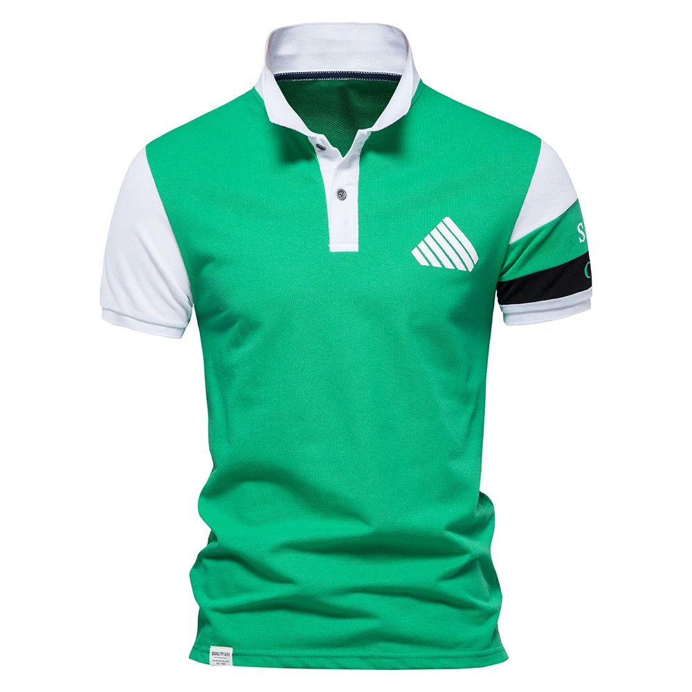 Herren Polo Shirt aus Baumwolle im lässigen Stil für den Sommer