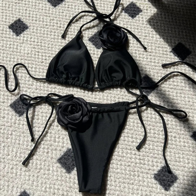 Sexy Bikini-Set für Damen mit Push-up-Effekt – ideal für Strand und Pool