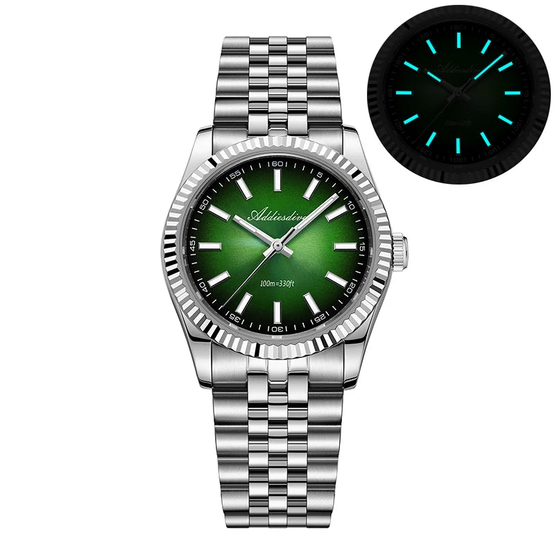 Herren-Quarzuhr mit Jubilee-Armband und Saphirglas