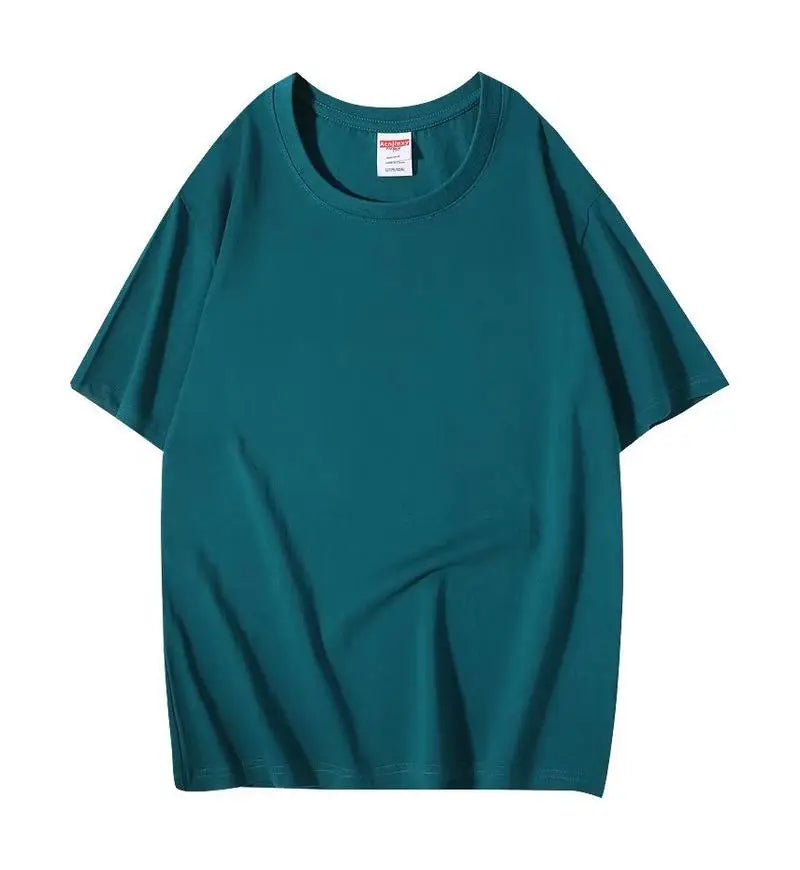 Herren T-Shirt aus hochwertiger Baumwolle im einfarbigen Trenddesign für den Sommer