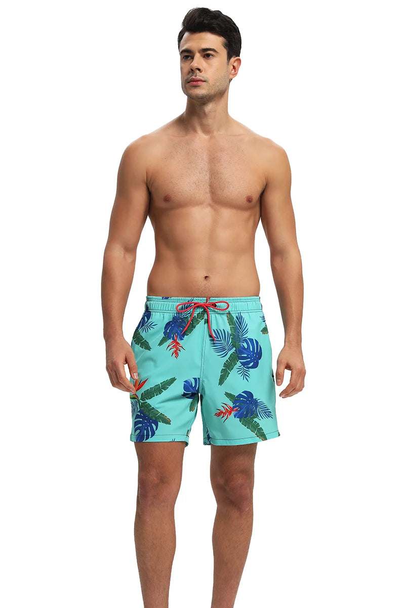 Kurze Herren-Badeshorts für Surfen und Sport – ideal für Strand und Schwimmen