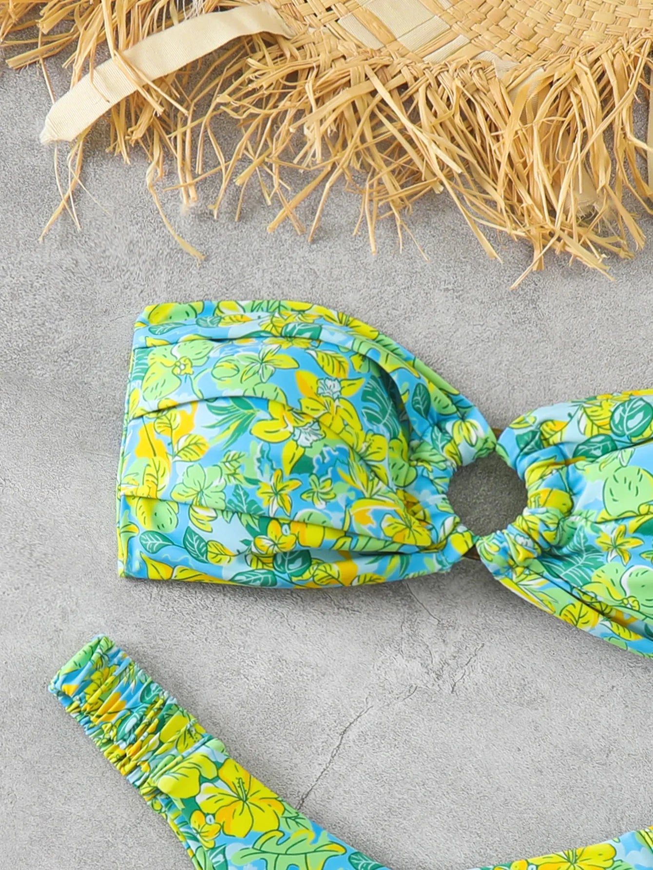 Sommerlicher Push-Up-Bikini im brasilianischen Stil – ideal für Strand und Pool