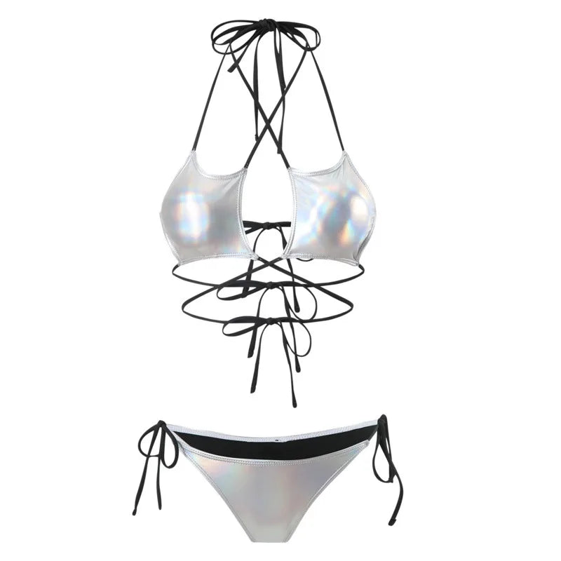 Sexy Bikini-Set für Damen mit Push-up-Effekt – Perfekt für Strand und Pool