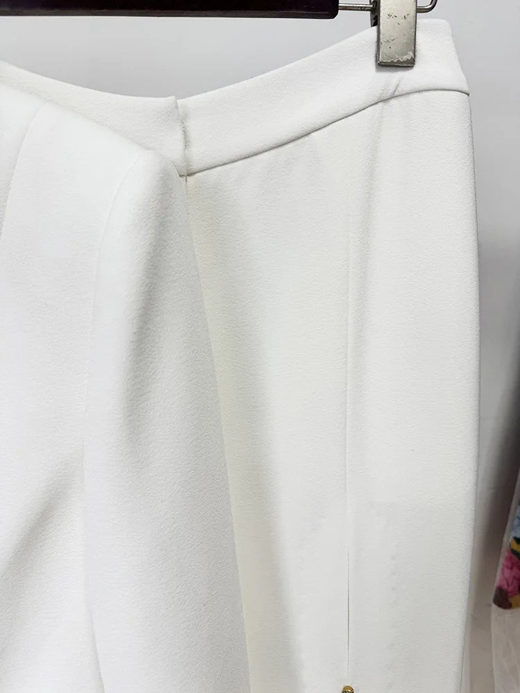 Colorblock-Casualmantel für Damen mit Stehkragen und langen Ärmeln – Patchwork-Design und einreihiger Verschluss für einen schicken Look