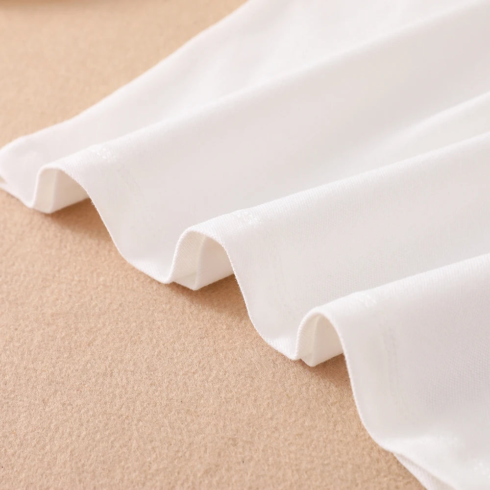Mädchen-Shirt 2025, neues Kinder-Baby, niedliches Langarm-Top, junge Mädchen, Baumwolle, Stickerei-Shirt