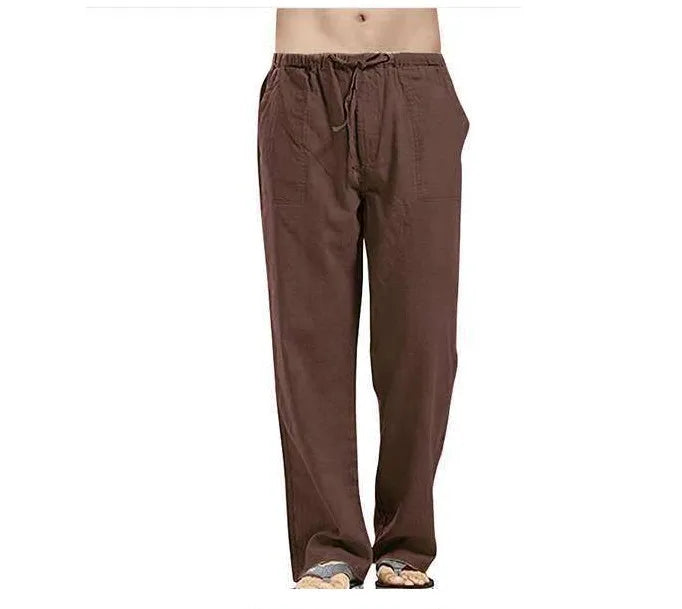 Sommerliche Herren-7/8-Hose im trendigen Stil – große, gerade geschnittene, schnell trocknende Strandhose für Teenager
