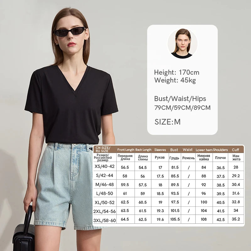 Damen Top im minimalistischen Sommerstil mit einfarbiger Buchstabenstickerei