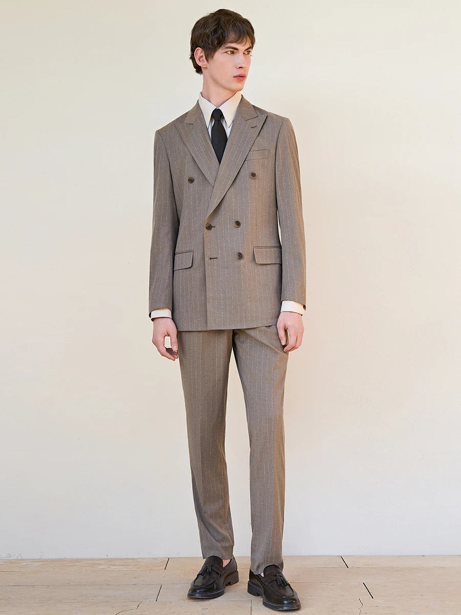 Eleganter Herrenanzug – Slim Fit Anzug mit Hose für Hochzeiten und festliche Anlässe, 2-teiliges Set