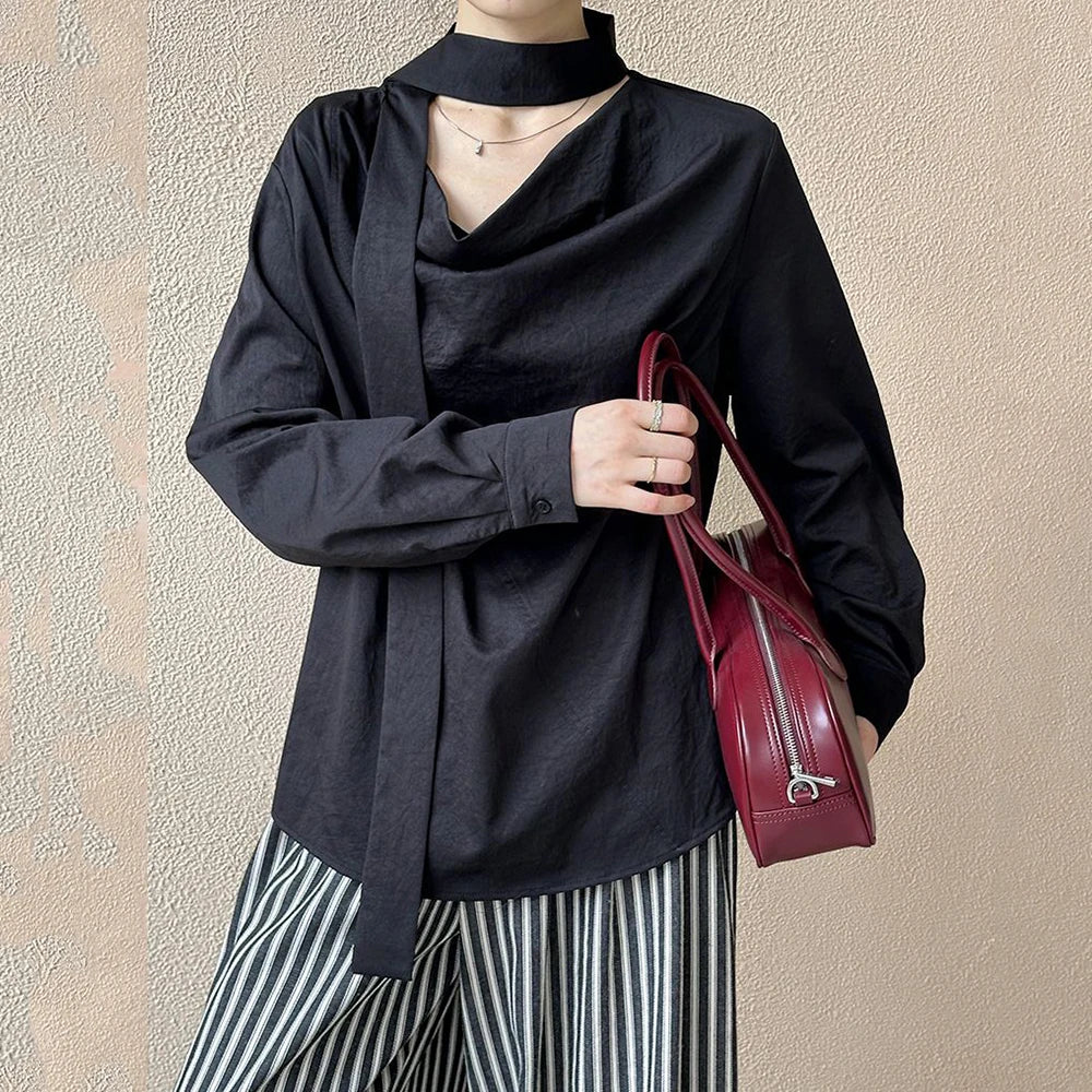 Elegante Damenjacke mit Reverskragen und langen Ärmeln – Patchwork-Design und Taschen für einen luxuriösen Look