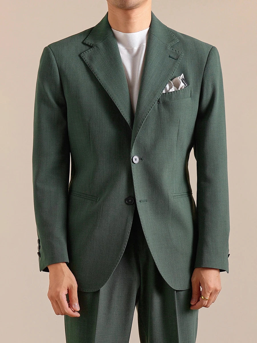 Eleganter Herrenanzug in Blau mit Blazer, Weste und Hose – Slim Fit für Hochzeit, Business und festliche Anlässe.