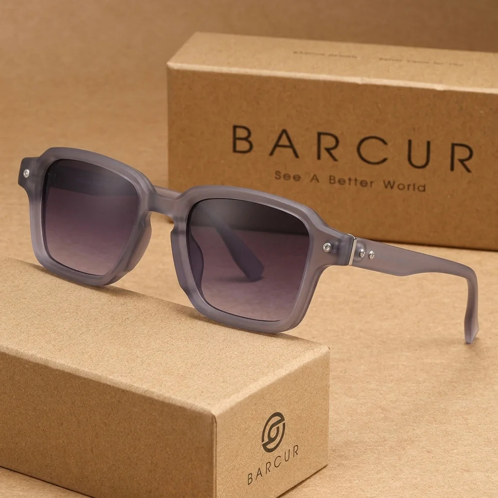 Sonnenbrille quadratisch Retro Luxe polarisiert UV400 Unisex
