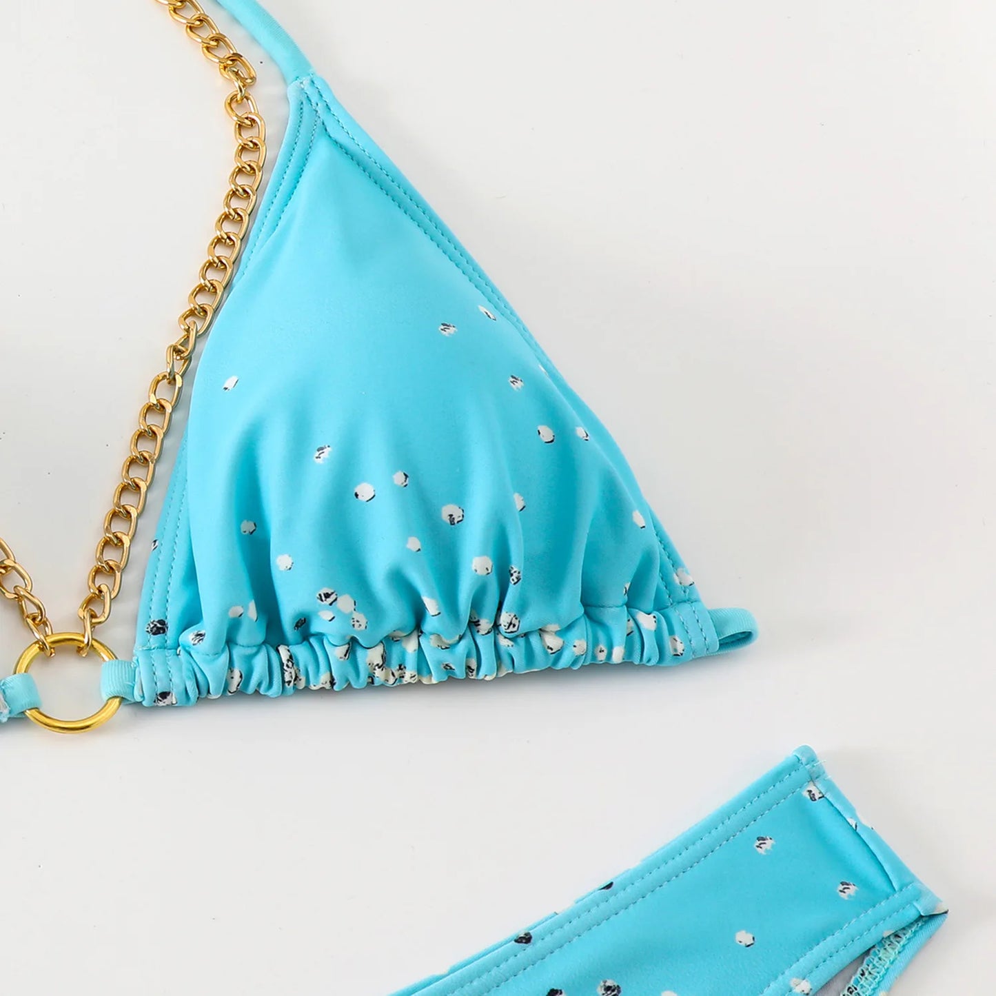 Sexy Bikini-Set in Pink – Solide Farbe ideal für Strand und Pool
