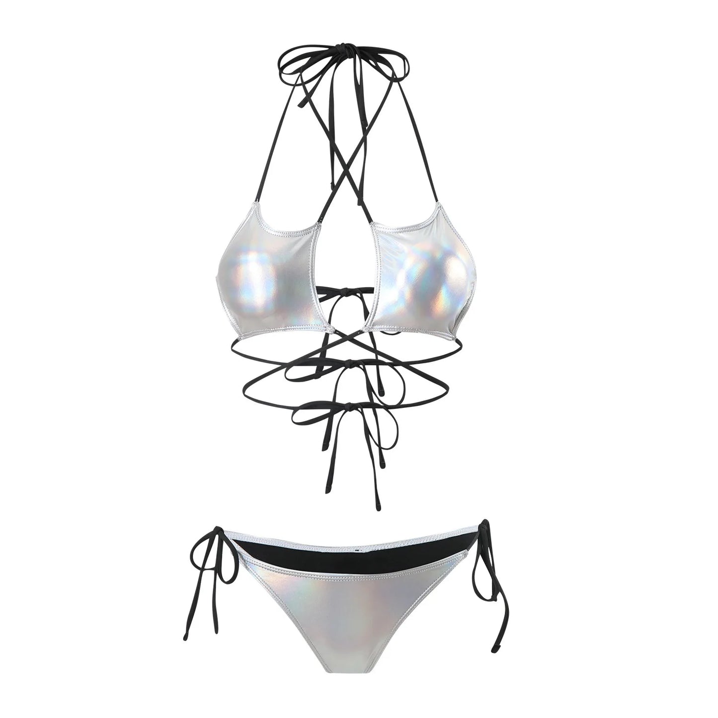 Sexy Bikini-Set für Damen mit Push-up-Effekt – Perfekt für Strand und Pool